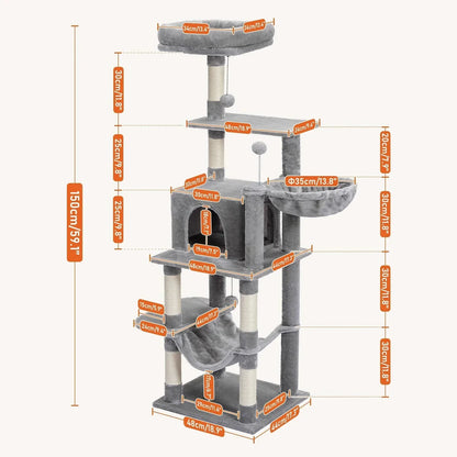 Árbol para gatos "Maisonette" 